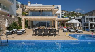 Luxury Five Bedroom Villa With Spectacular View in Kalkan