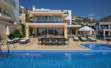 Luxury Five Bedroom Villa With Spectacular View in Kalkan