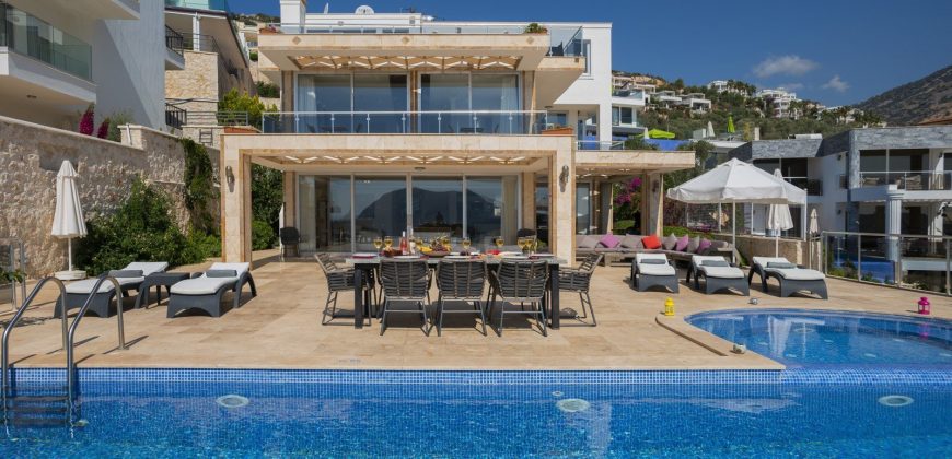 Luxury Five Bedroom Villa With Spectacular View in Kalkan