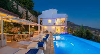 Luxury Six Bedroom Villa with Spectacular View in Kalkan