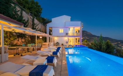 Luxury Six Bedroom Villa with Spectacular View in Kalkan