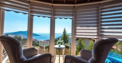 Luxury Five Bedroom Villa with Fabulous Sea View for Sale in Kalkan