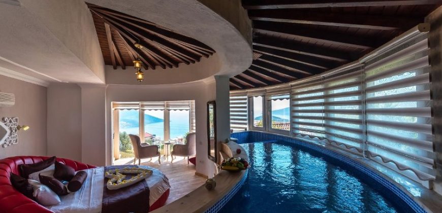 Luxury Five Bedroom Villa with Fabulous Sea View for Sale in Kalkan