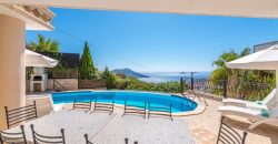 Luxury Five Bedroom Villa with Fabulous Sea View for Sale in Kalkan