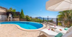 Luxury Five Bedroom Villa with Fabulous Sea View for Sale in Kalkan