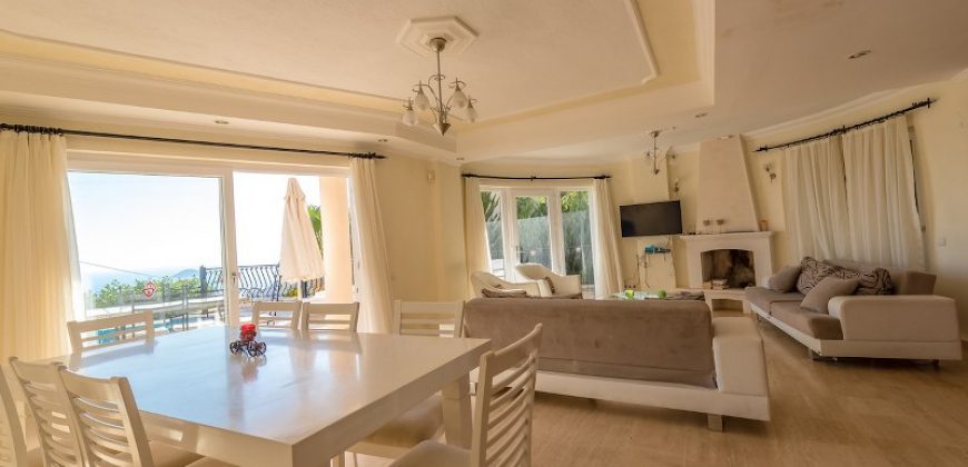 Luxury Five Bedroom Villa with Fabulous Sea View for Sale in Kalkan