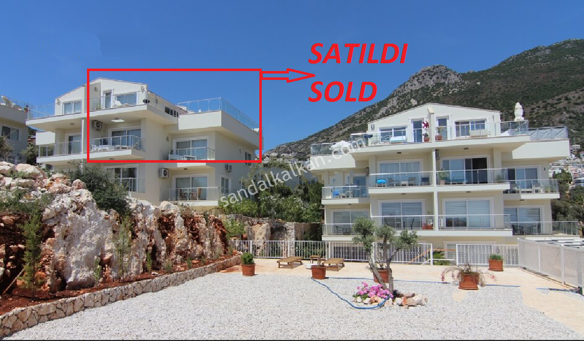 Three Bedroom Apartment for Sale in Kalkan Sandal Real Estate