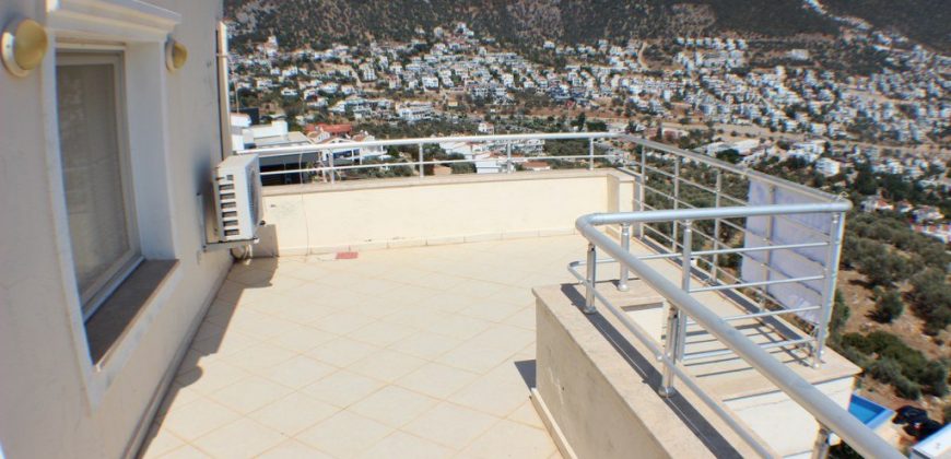 Two Bedroom Dublex Apartment For Sale in Kalkan