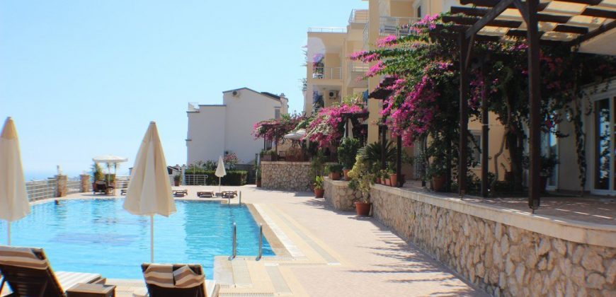 Two Bedroom Dublex Apartment For Sale in Kalkan