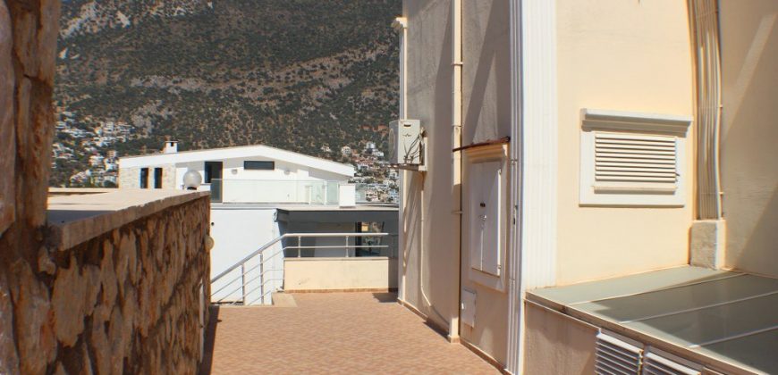 Two Bedroom Dublex Apartment For Sale in Kalkan