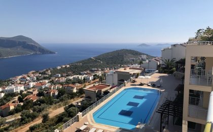 Two Bedroom Dublex Apartment For Sale in Kalkan