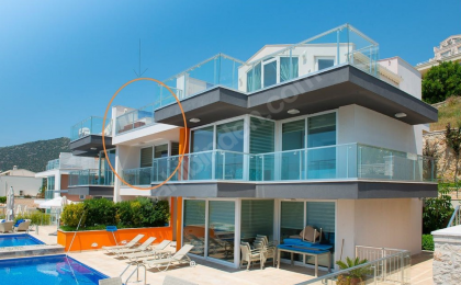 Two Bedroom Dublex Apartment For Sale in Kalkan