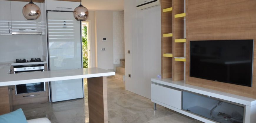 Two Bedroom Dublex Apartment For Sale in Kalkan