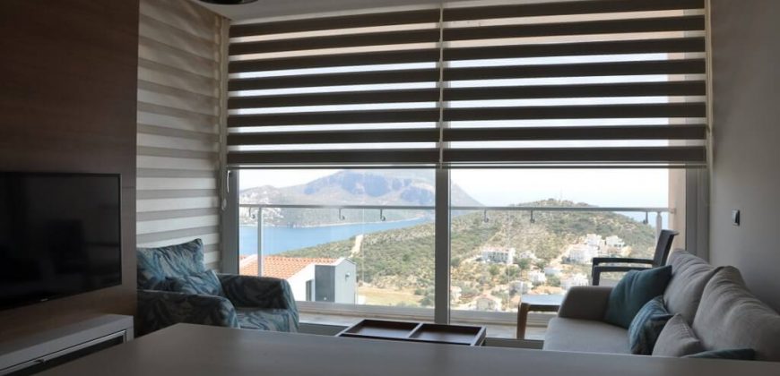 Two Bedroom Dublex Apartment For Sale in Kalkan