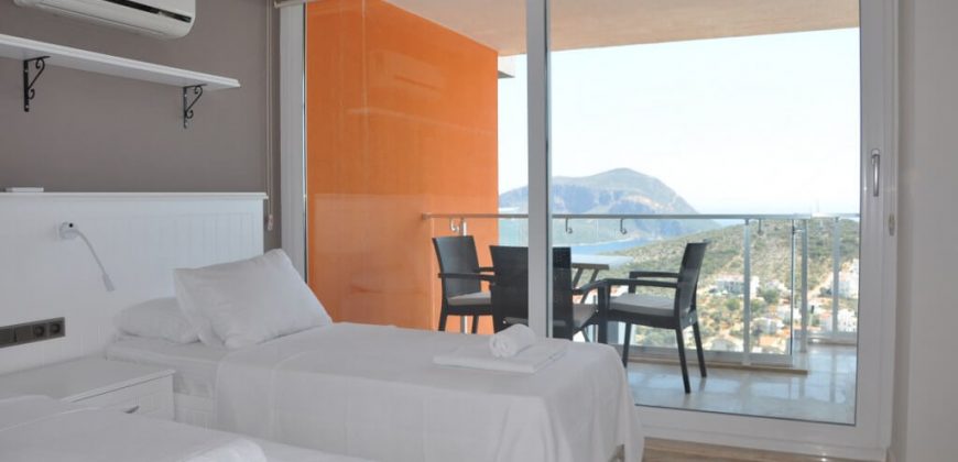 Two Bedroom Dublex Apartment For Sale in Kalkan