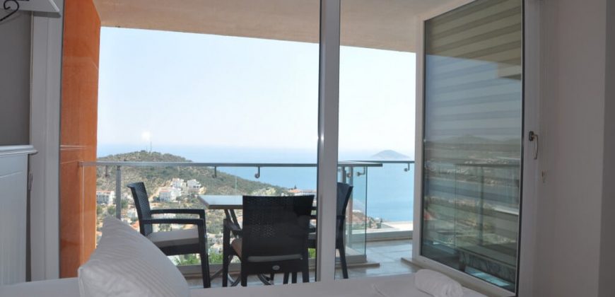 Two Bedroom Dublex Apartment For Sale in Kalkan