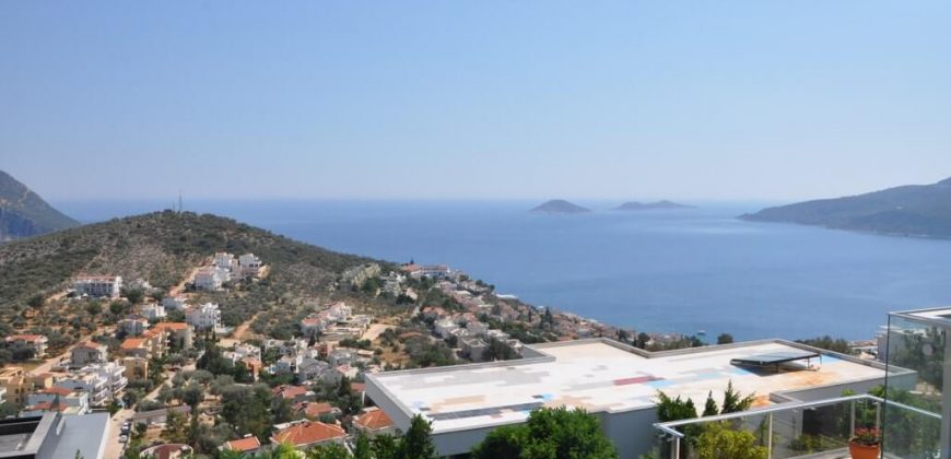 Two Bedroom Dublex Apartment For Sale in Kalkan