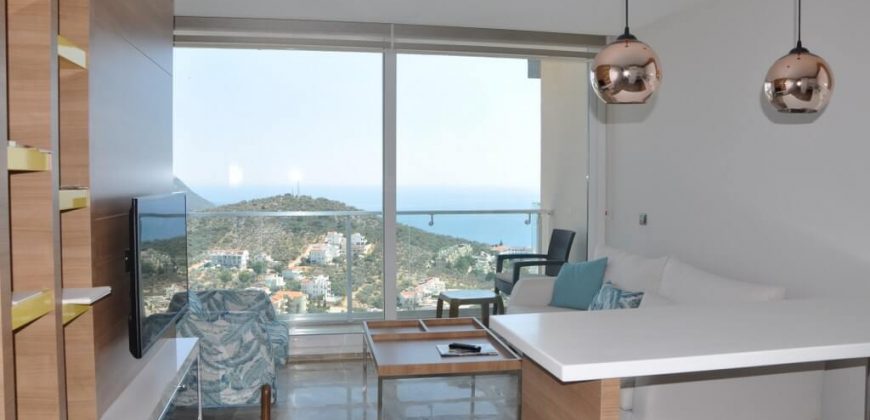 Two Bedroom Dublex Apartment For Sale in Kalkan