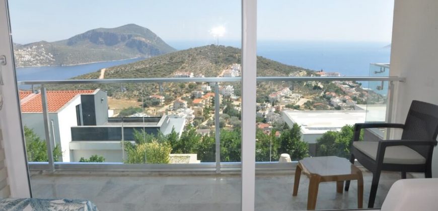 Two Bedroom Dublex Apartment For Sale in Kalkan