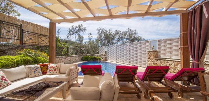 Four Bedroom Villa for Sale on Kalamar Road in Kalkan