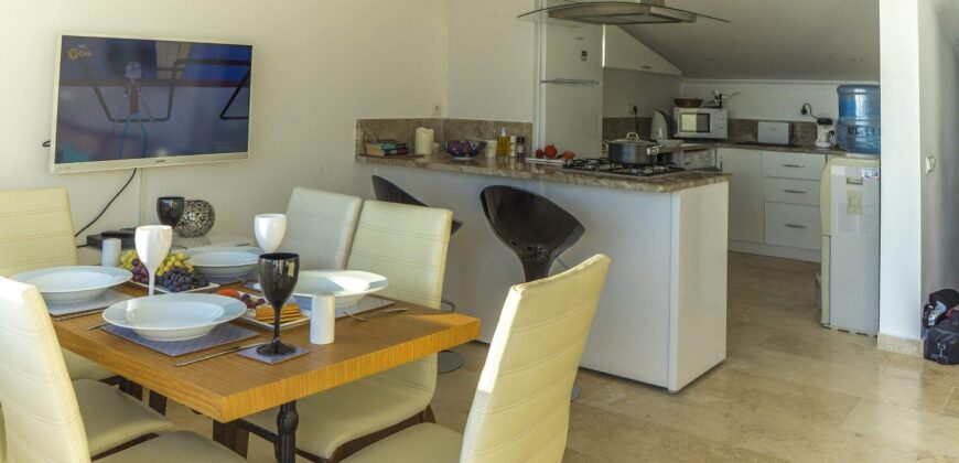 Luxury Three Bedroom Dublex Apartment in Kalkan for Sale