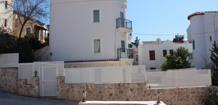 Four Bedroom sea view Villa in Kalkan Center for sale