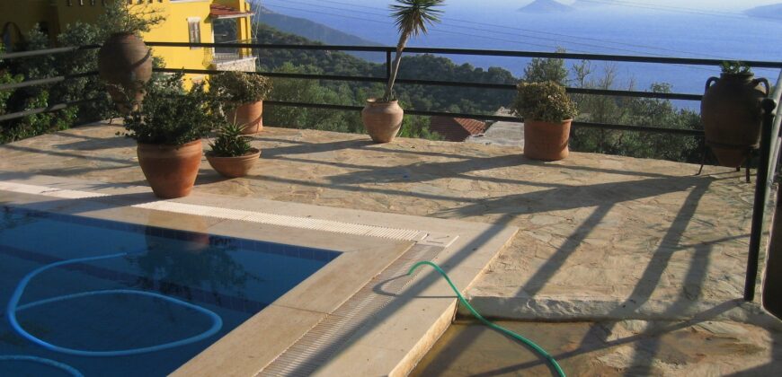 Two Bedroom Villa With Fabolous view in Kalkan-Kördere for sale