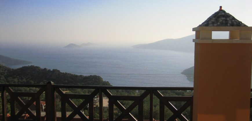 Two Bedroom Villa With Fabolous view in Kalkan-Kördere for sale