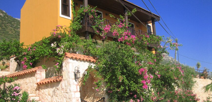 Two Bedroom Villa With Fabolous view in Kalkan-Kördere for sale