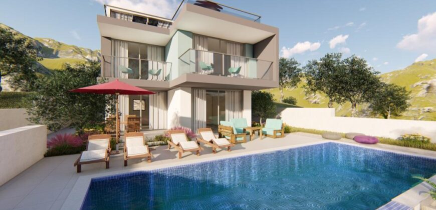 New! Off-Plan Luxury Four and Three Bedroom Villas for Sale in Kalkan