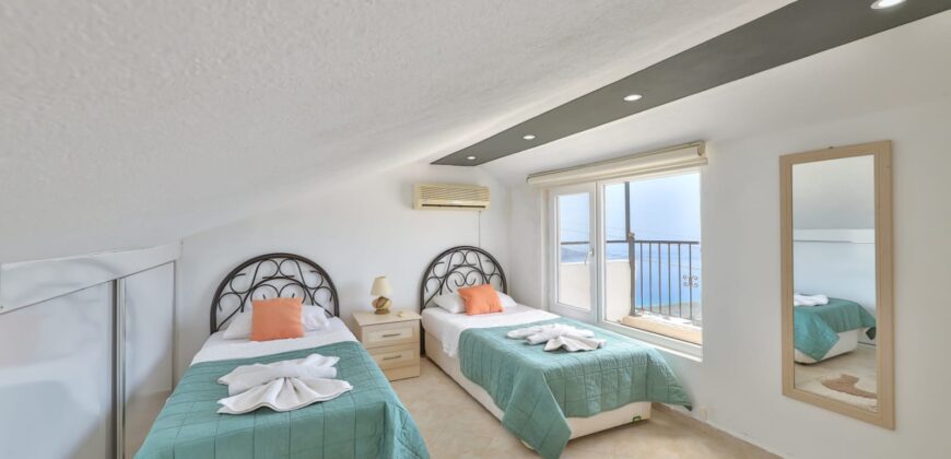 Three Bedroom Villa with Fabulous view in Kalkan for sale