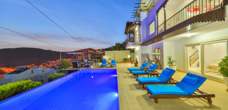 Three Bedroom Villa with Fabulous view in Kalkan for sale