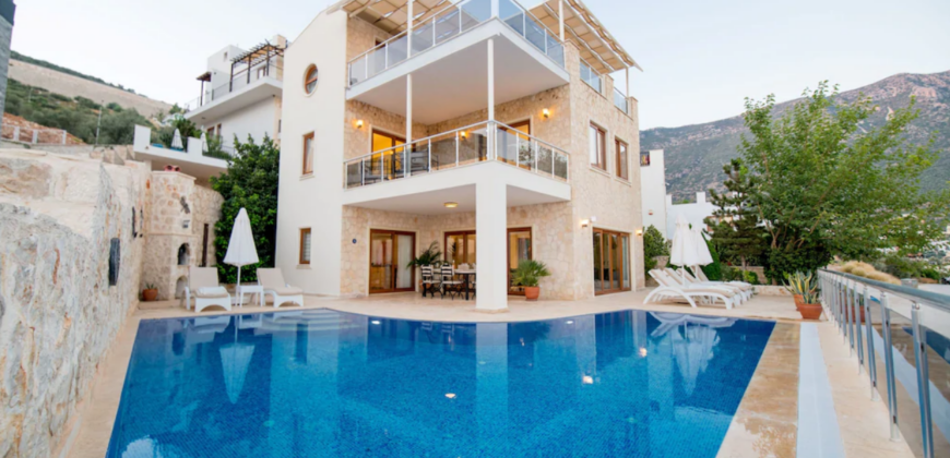 Luxury Four Bedroom Villa in Kalkan for Sale