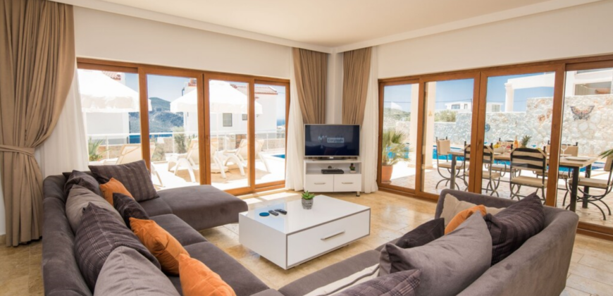 Luxury Four Bedroom Villa in Kalkan for Sale