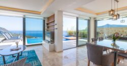 Luxury Three Bedroom Villa with Spectacular view in Kalkan for Sale