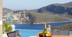 Luxury Three Bedroom Villa with Spectacular view in Kalkan for Sale