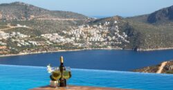 Luxury Three Bedroom Villa with Spectacular view in Kalkan for Sale