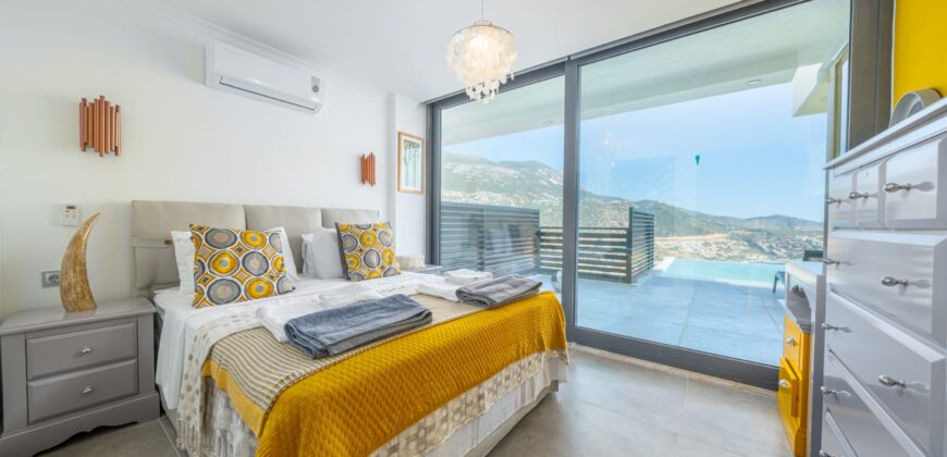 Luxury Villa Eight Bedroom with Spectacular sea view Villa for sale in Kalkan